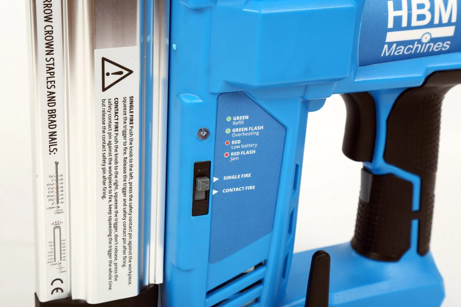 HBM Accu Tacker En Spijkerpistool 20 Volt Power20.5 3 HBM Accu Tacker En Spijkerpistool 20 Volt Power20.5 - Afbeelding 3