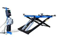 HBM Hydraulische Verrijdbare Autopoetsbrug, Bandenbrug, Hefbrug 2800 Kg