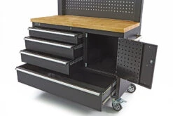 HBM Gereedschapswagen Met Kastenwand, Houten Werkblad, 122 Cm, Zwart 10 HBM Gereedschapswagen Met Kastenwand, Houten Werkblad, 122 Cm, Zwart -Huishoudelijk Gereedschap Winkel hbm 004 88.jpg 1200x600 fc32debc88