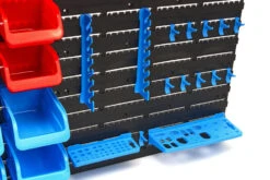 HBM Gereedschapswand Met Opbergrekken En Opbergbakken 43-delig -Huishoudelijk Gereedschap Winkel hbm 005 212.jpg 1200x600 3312aebc88