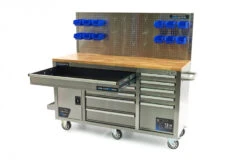 HBM Werkbank 158 Cm 10 Laden Met Deur En Achterwand, RVS -Huishoudelijk Gereedschap Winkel hbm 010 130.jpg 1200x600 41bcaebc88