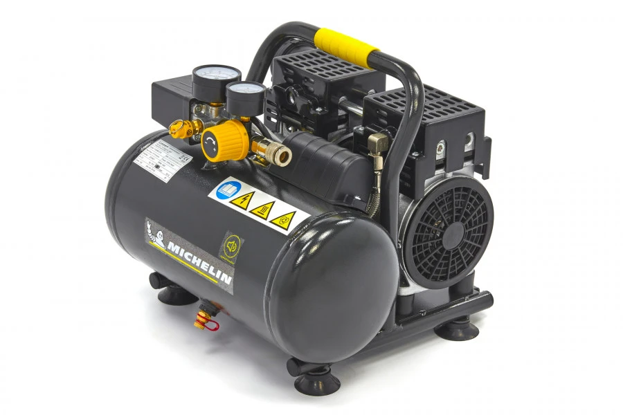 Michelin 6 Liter Professionele Low Noise Compressor 1 Michelin 6 Liter Professionele Low Noise Compressor