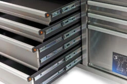 HBM Werkbank 158 Cm 10 Laden Met Deur En Achterwand, RVS -Huishoudelijk Gereedschap Winkel hbm 014 137.jpg 1200x600 d088bebc88