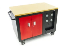 HBM Verrijdbare Gereedschapswagen, Werkbank Met Houten Werkblad 10 Laden, Rood Zwart -Huishoudelijk Gereedschap Winkel hbm 015 121.jpg 1200x600 27fa4ebc88