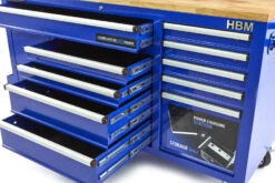 HBM Gereedschapswagen Met Achterwand, Houten Werkblad, 158 Cm, Blauw -Huishoudelijk Gereedschap Winkel hbm 015 91.jpg 1200x600 f8c3aebc88