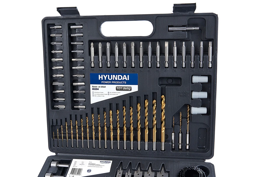 Hyundai Combinatie Borenset 101-delig 65204 3 Hyundai Combinatie Borenset 101-delig 65204 - Afbeelding 3