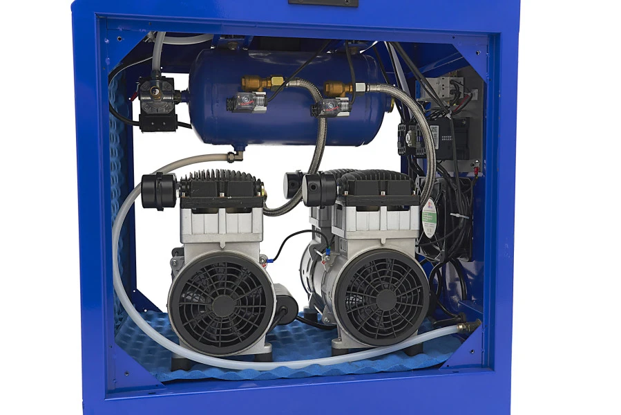 HBM 4 PK Industriële Low Noise Compressor 480 L/min 9 HBM 4 PK Industriële Low Noise Compressor 480 L/min - Afbeelding 9