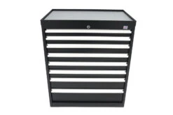 HBM 8 Laden Profi Gereedschapskast 88 X 58 X 100 Cm Zwart
