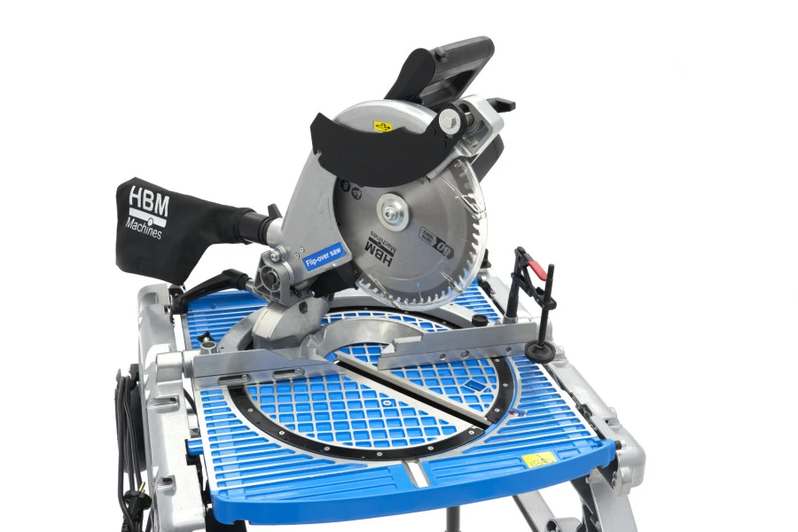 HBM Profi Kantelzaag / Zaagtafel / Afkortzaag / Verstekzaag 1800W 7 HBM Profi Kantelzaag / Zaagtafel / Afkortzaag / Verstekzaag 1800W - Afbeelding 7