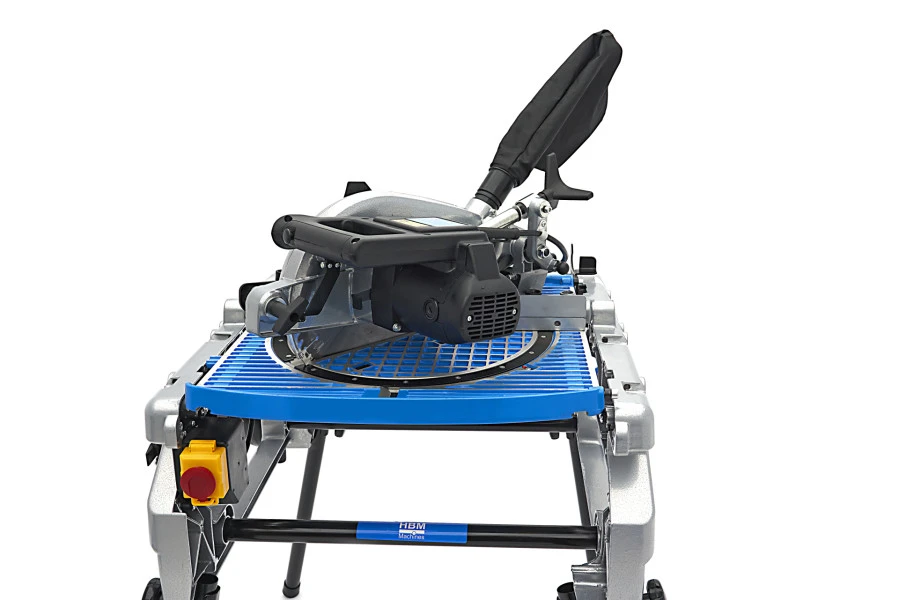 HBM Profi Kantelzaag / Zaagtafel / Afkortzaag / Verstekzaag 1800W 15 HBM Profi Kantelzaag / Zaagtafel / Afkortzaag / Verstekzaag 1800W - Afbeelding 15