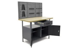 HBM Werkbank Met Deuren 120 X 60 X 145 Cm 16 HBM Werkbank Met Deuren 120 X 60 X 145 Cm -Huishoudelijk Gereedschap Winkel hbm 131 129.jpg 1200x600 5424debc88