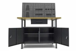 HBM Werkbank Met Deuren 120 X 60 X 145 Cm 15 HBM Werkbank Met Deuren 120 X 60 X 145 Cm -Huishoudelijk Gereedschap Winkel hbm 134 140.jpg 1200x600 115b7ebc88