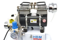 HBM Low Noise Airbrush Compressor 4 Liter, Model 2 -Huishoudelijk Gereedschap Winkel hbm 157 100.jpg 1200x600 3d4d6ebc88