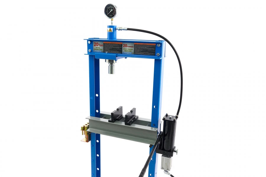 HBM 20 Ton Professionele Pneumatische Werkplaatspers, Raamwerkpers 3 HBM 20 Ton Professionele Pneumatische Werkplaatspers, Raamwerkpers - Afbeelding 3