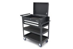 HBM 2 Laden Gereedschapswagen Met 2 Plateaus En Opbergvak - 91 Cm - Zwart 16 HBM 2 Laden Gereedschapswagen Met 2 Plateaus En Opbergvak - 91 Cm - Zwart -Huishoudelijk Gereedschap Winkel hbm 184 88.jpg 1200x600 f2535ebc88