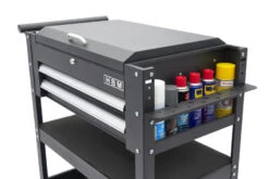 HBM 2 Laden Gereedschapswagen Met 2 Plateaus En Opbergvak - 91 Cm - Zwart 25 HBM 2 Laden Gereedschapswagen Met 2 Plateaus En Opbergvak - 91 Cm - Zwart -Huishoudelijk Gereedschap Winkel hbm 192 86.jpg 1200x600 a8bf8ebc88