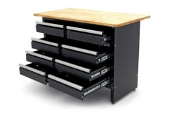 HBM 120 Cm Werkbank Met 8 Laden En Massief Houten Werkblad -Huishoudelijk Gereedschap Winkel hbm 2040 13.jpg 1200x600 c1f2debc88