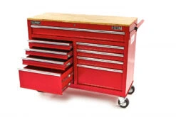 HBM Gereedschapswagen Met Houten Werkblad 117 Cm, Rood -Huishoudelijk Gereedschap Winkel hbm 262 26.jpg 1200x600 89b6febc88