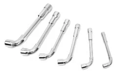 HBM 6 Delige Haakse, Open Pijpsleutelset