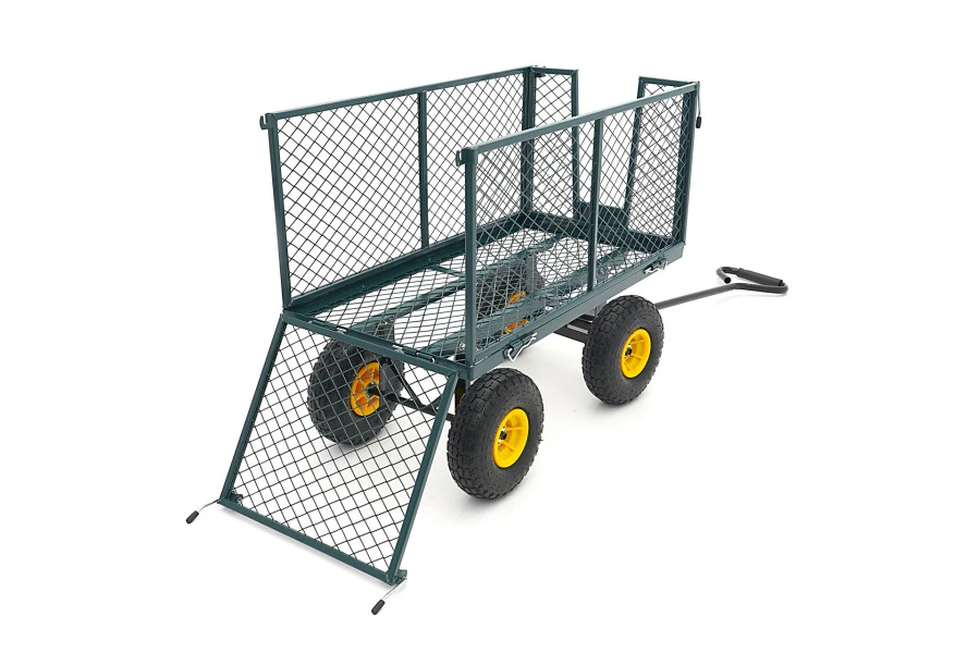 HBM 100 Kg Trekkar, Bolderwagen, Tuinkar Met 86 X 46 X 38 Cm Laadbak Inclusief Canvas Zak 10 HBM 100 Kg Trekkar, Bolderwagen, Tuinkar Met 86 X 46 X 38 Cm Laadbak Inclusief Canvas Zak - Afbeelding 10