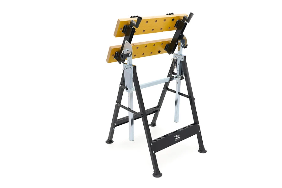 HBM Draagbare Werkbank Met In Hoogte Verstelbaar En Kantelbaar Werkblad 4 HBM Draagbare Werkbank Met In Hoogte Verstelbaar En Kantelbaar Werkblad - Afbeelding 4