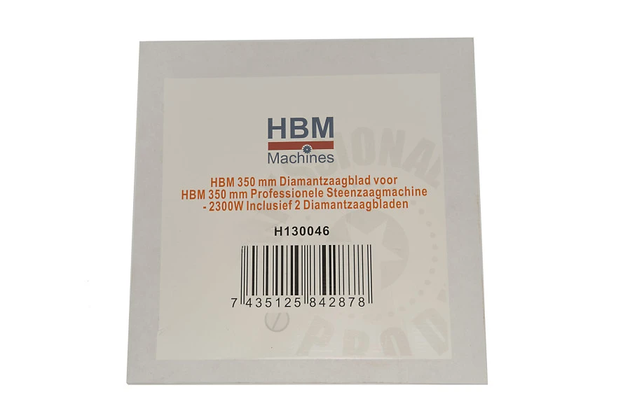 HBM 350 Mm Diamantzaagblad Voor HBM 350 Mm Professionele Steenzaagmachine 3 HBM 350 Mm Diamantzaagblad Voor HBM 350 Mm Professionele Steenzaagmachine - Afbeelding 3